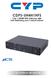 CDPS-UH4H1HFS 4 By 1 HDMI UHD Switcher with Fast Switching and Control System