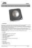 X38 Series 38mm Laser Trackball, Panel Mount, Protocol Output