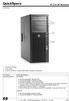 QuickSpecs. HP Z210 CMT Workstation Overview