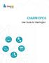ChARM EPCS. User Guide for Washington