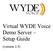 Virtual WYDE Voice Demo Server Setup Guide. (version 2.3)