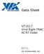 Data Sheet. VT1617 Vinyl Eight-TRAC AC 97 Codec VIA TECHNOLOGIES, INC. Revision 1.2 March 3, 2005