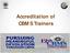 Accreditation of CBMS Trainers