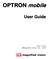 OPTRON mobile. User Guide. magnified vision. Vers. 2.1AL Magnified Vision, Inc. 2013