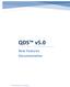 QDS v5.0 New Features Documentation