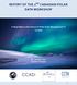 REPORT OF THE 2ND CANADIAN POLAR DATA WORKSHOP