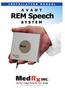 AVANT REM Speech Manual Rev. 1 Effective 10/05