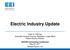 Electric Industry Update