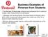 Business Examples of Pinterest from Students