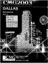 DALLAS DALLAS Proceedings Vol 1. ^llas, [yatt Regency Dallas Texas/ gift. December 7-12, flit W0J.W: tmi. SJtt.i*,
