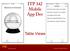 ITP 342 Mobile App Dev. Table Views