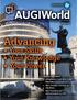 AUGIWorld. Advancing. The Official Publication of Autodesk User Group International. January US $8.00