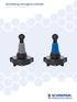 Hard-wearing and hygiene-compliant Joystick switches RK / NK