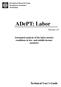 ADePT: Labor. Technical User s Guide. Version 1.0. Automated analysis of the labor market conditions in low- and middle-income countries