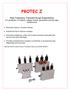 PROTEC Z. High Frequency Transient Surge Suppressors For protection of medium voltage motors, generators and dry type transformers