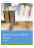 Expense Claims Noddy Guide
