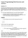 Linear Programming End Exercises and Answers