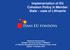 Implementation of EU Cohesion Policy in Member State case of Lithuania