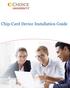 Chip-Card Device Installation Guide