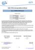 DMO TETRA Interoperability Certificate. Sepura, SRG3900, DMO Repeater. Cambridge, February Latest Certified Repeater.