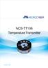 NCS-TT106 Temperature Transmitter