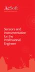 SOUND AND VIBRATION. Sensors and Instrumentation for the Professional Engineer