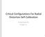 Critical Configurations For Radial Distortion Self-Calibration. Changchang Wu Google Inc.