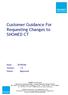 Customer Guidance For Requesting Changes to SNOMED CT