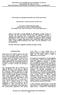 THE ANNALS OF DUNAREA DE JOS UNIVERSITY OF GALATI FASCICLE III, 2007 ISSN X ELECTROTECHNICS, ELECTRONICS, AUTOMATIC CONTROL, INFORMATICS
