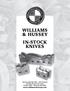 WILLIAMS & HUSSEY IN-STOCK KNIVES