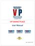 VIP MARKETPLACE User Manual