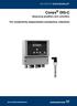 GRUNDFOS DATA BOOKLET. Conex DIS-C. Measuring amplifiers and controllers. For conductivity measurement (conductive, inductive)