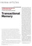 Transactional Memory. review articles. Is TM the answer for improving parallel programming?