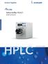 Valve Unifier VU 4.1 Instructions HPLC. Document No. V6855