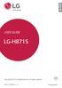 ENGLISH USER GUIDE LG-H871S. Copyright 2018 LG Electronics Inc. All rights reserved.   MFL (1.1)