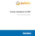 AutoVu Handbook 5.2 SR9. Click here for the most recent version of this guide.
