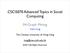 CSCI5070 Advanced Topics in Social Computing