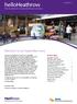 helloheathrow The newsletter for Commercial Telecom customers
