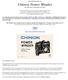 Chinon Power Winder For Chinon CE-3 Memotron and CM-3