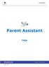Parent Assistant FAQs