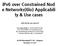 IPv6 over Constrained Nod e Networks(6lo) Applicabili ty & Use cases