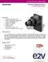 Datasheet. UNiiQA+ High-Resolution CameraLink Monochrome Cmos Line Scan Camera. Features. Description. Application