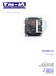 TMZ104-V2.5 User Manual Tri-M Engineering 1407 Kebet Way, Unit 100 Port Coquitlam, BC, V3C 6L3