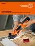 INTERIOR. On-site performance. The new universal FEIN cordless MultiTalent & MultiMaster for interior work and renovation. NEW.