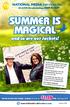 SUMMER IS MAGICAL. and so are our Jackets! NATIONAL MEDIA Services, Inc.   CD & DVD Manufacturing...