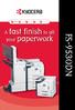 Print Copy Scan Fax Publish. A fast finish to all your paperwork FS-9530DN