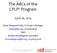 The ABCs of the CPLP Program