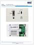 Model : ATZ HDBT-E100-WPV Description : HDBaseT Sender Wall Plate for HDMI/VGA/Audio/RS232/PoL (100m)