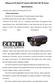 Waterproof IR Bullet IP Camera ZNO-6010 HD-TR Series. Specifications