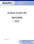 AccuBridge for IntelliJ IDEA. User s Guide. Version March 2011